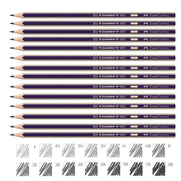 مداد طراحی فابرکاستل مدل گلد فابر