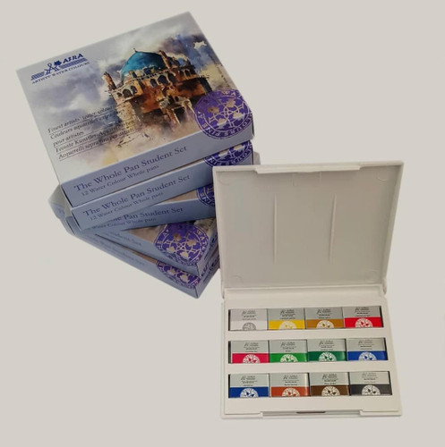 قیمت و خرید آبرنگ 12 رنگ افرا