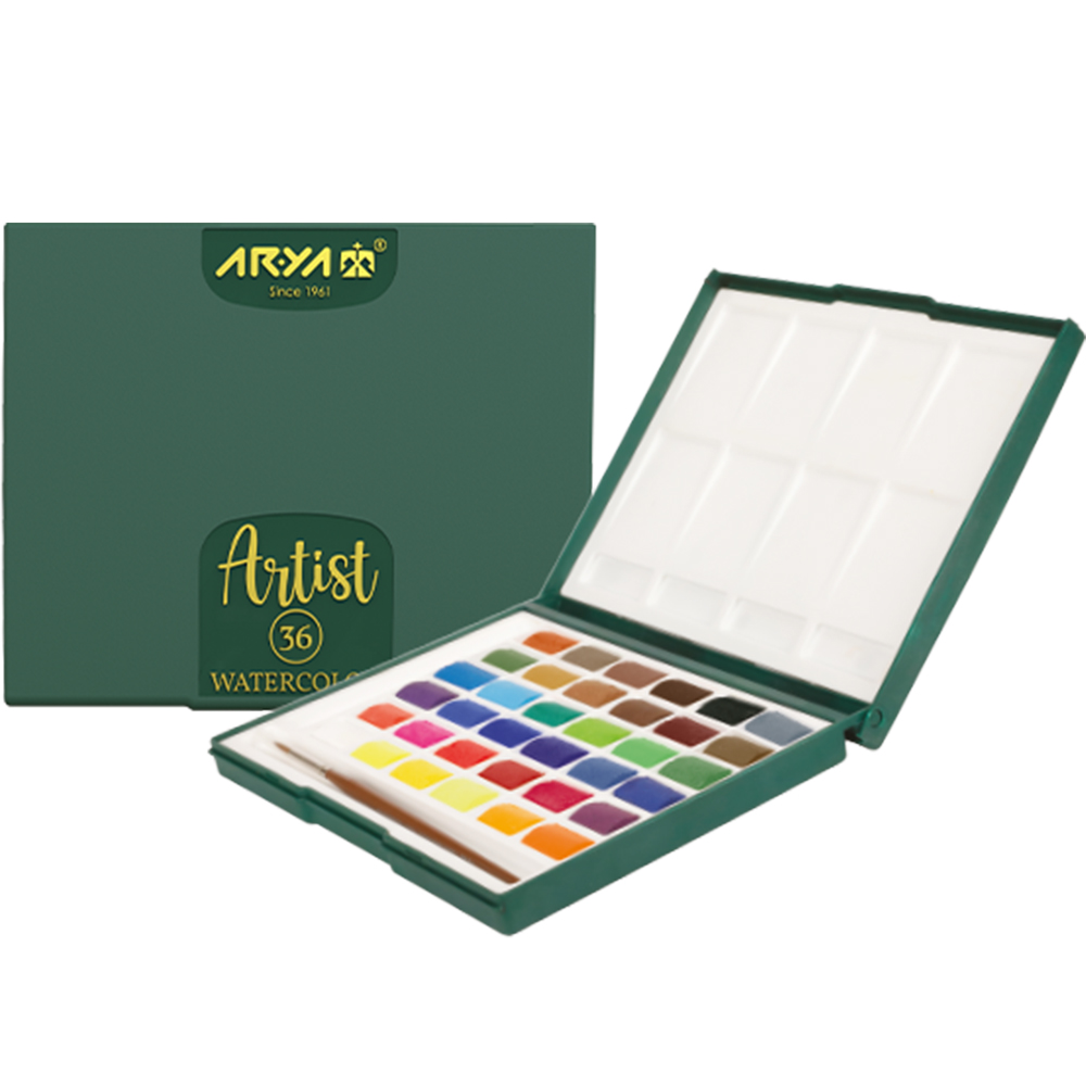 آبرنگ 36 رنگ آرتیست آریا‎