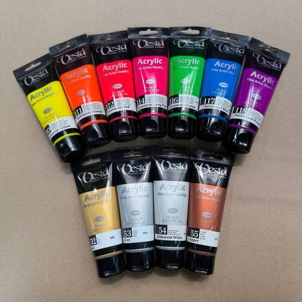 رنگ اکریلیک وستا ۷۵ میل