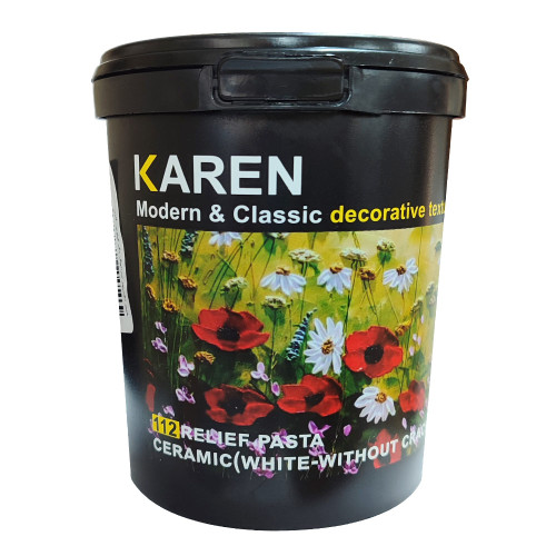 خمیر تکسچر سرامیک کارن - 1 کیلویی