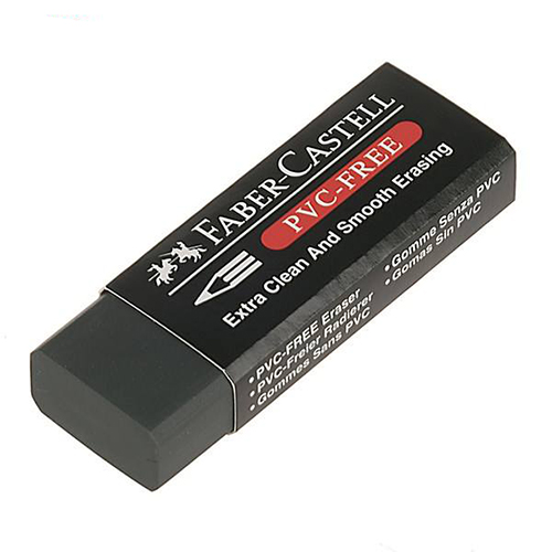 پاک کن فابر کاستل Faber-Castell مشکی بزرگ مدل PVC-Free