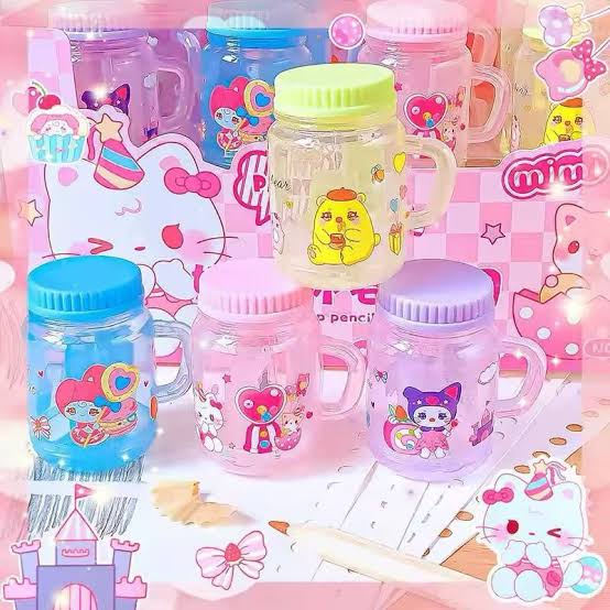 مداد تراش مخزن دار طرح اسموتی