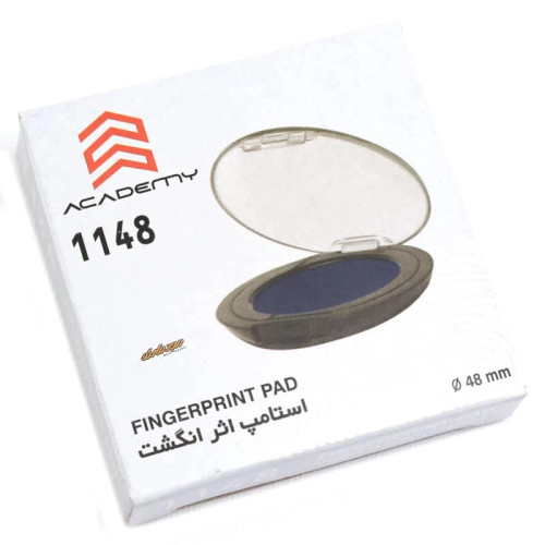 استامپ نانو پاک شونده آبی آکادمی سایز کوچک 1148
