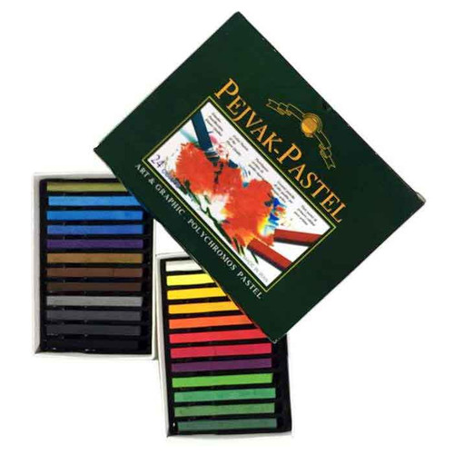 پاستل گچی 24 رنگ پژواک مدل XR24