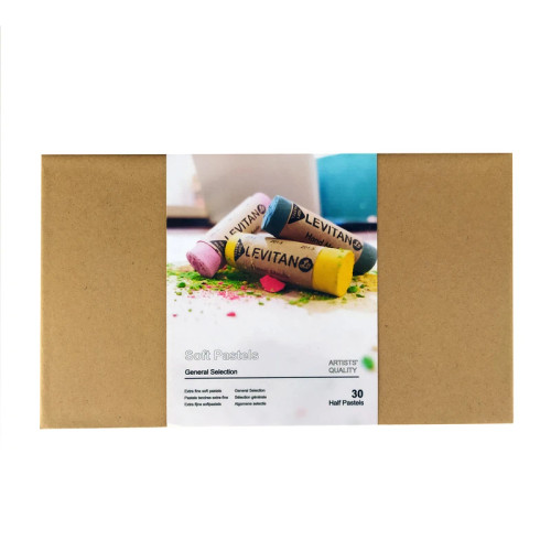 قیمت و خرید پاستل گچی 30 رنگ لویتان کد 09